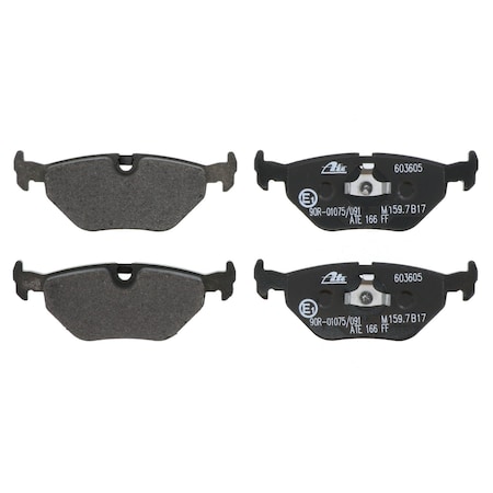 Ate Brake Pad Set, 603605 603605